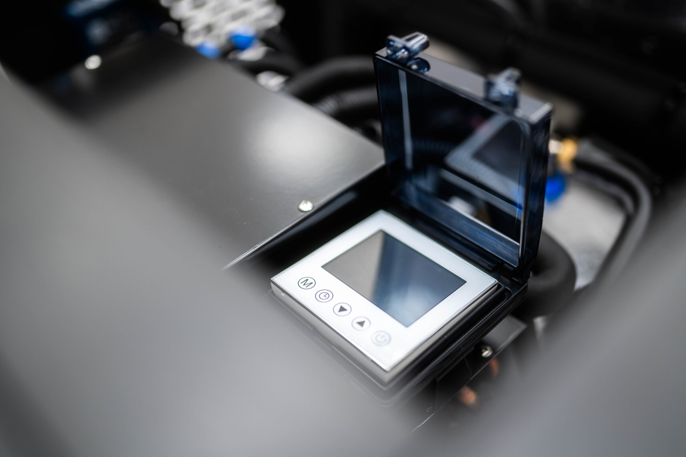 chill tubs control panel